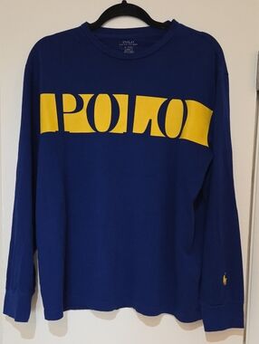 Polo Ralph Lauren Mens Long Sleeve T-Shirt Size Medium